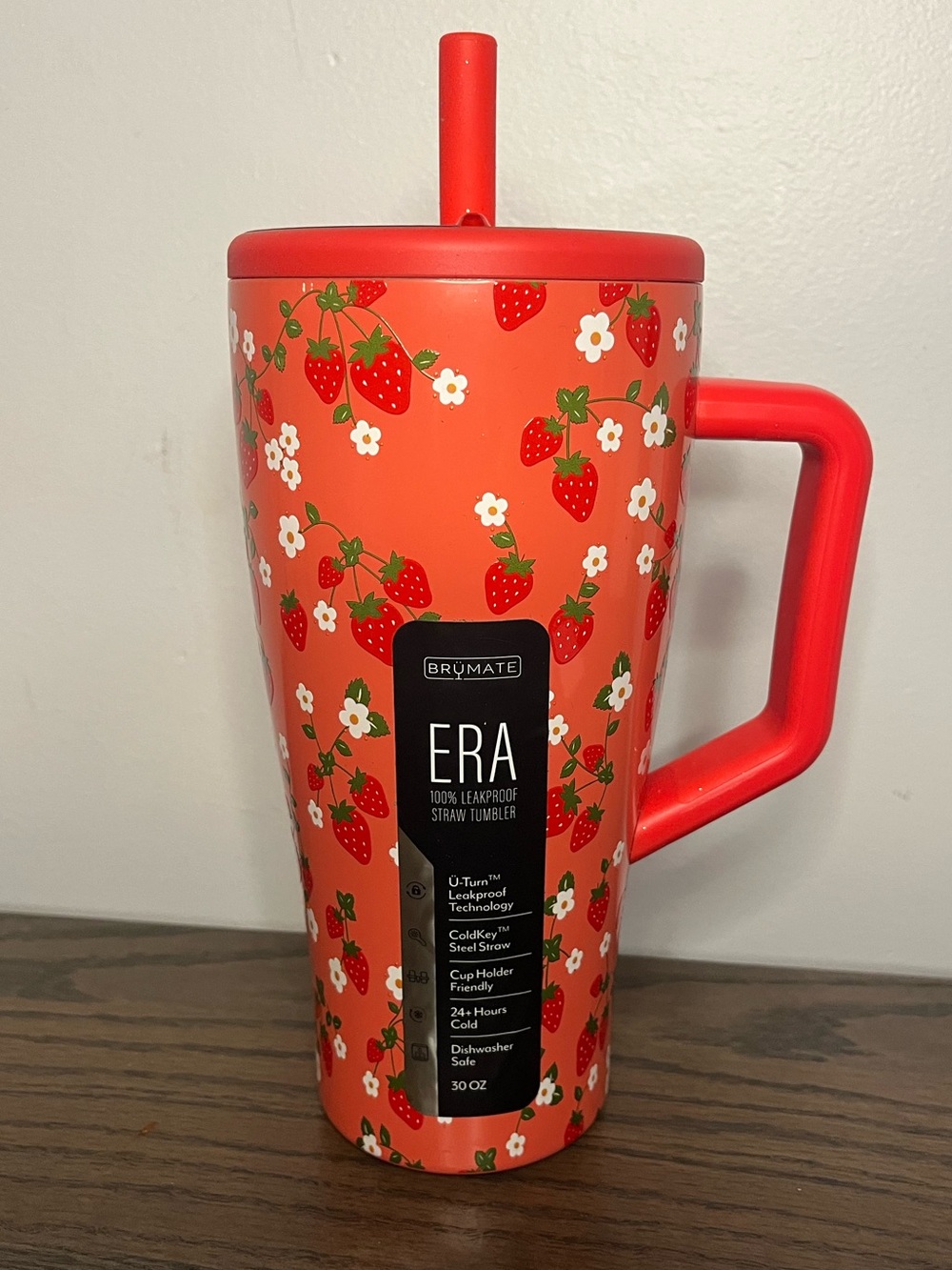NEW! Brumate 30oz Strawberry Garden Era Tumbler